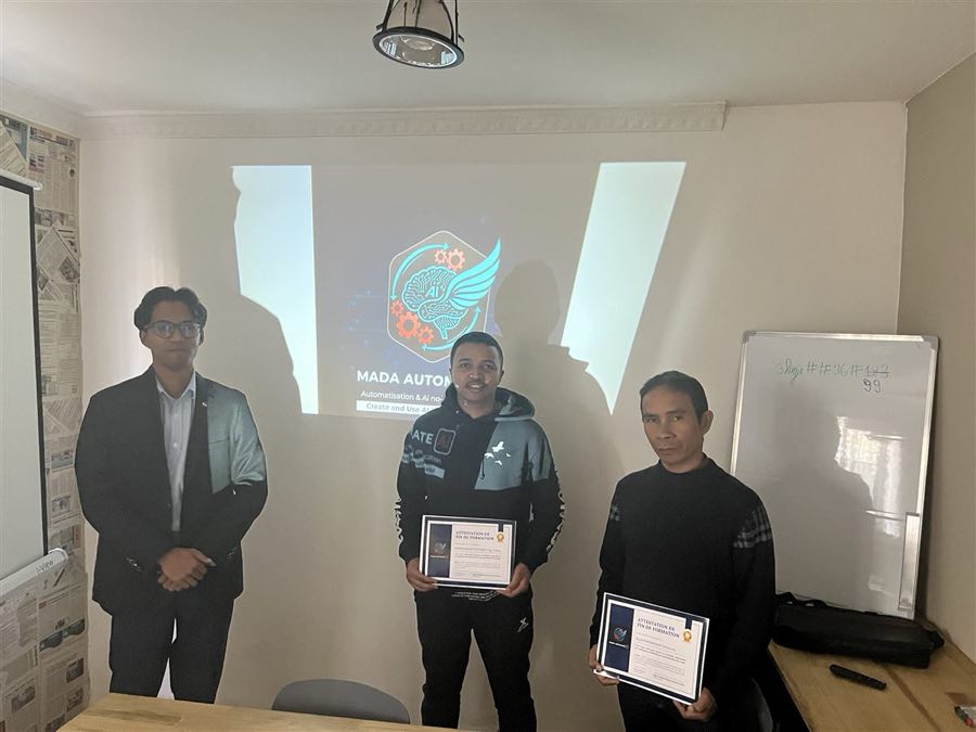 Session de formation Mada Automate AI